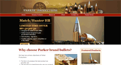 Desktop Screenshot of parkerproductionsinc.com